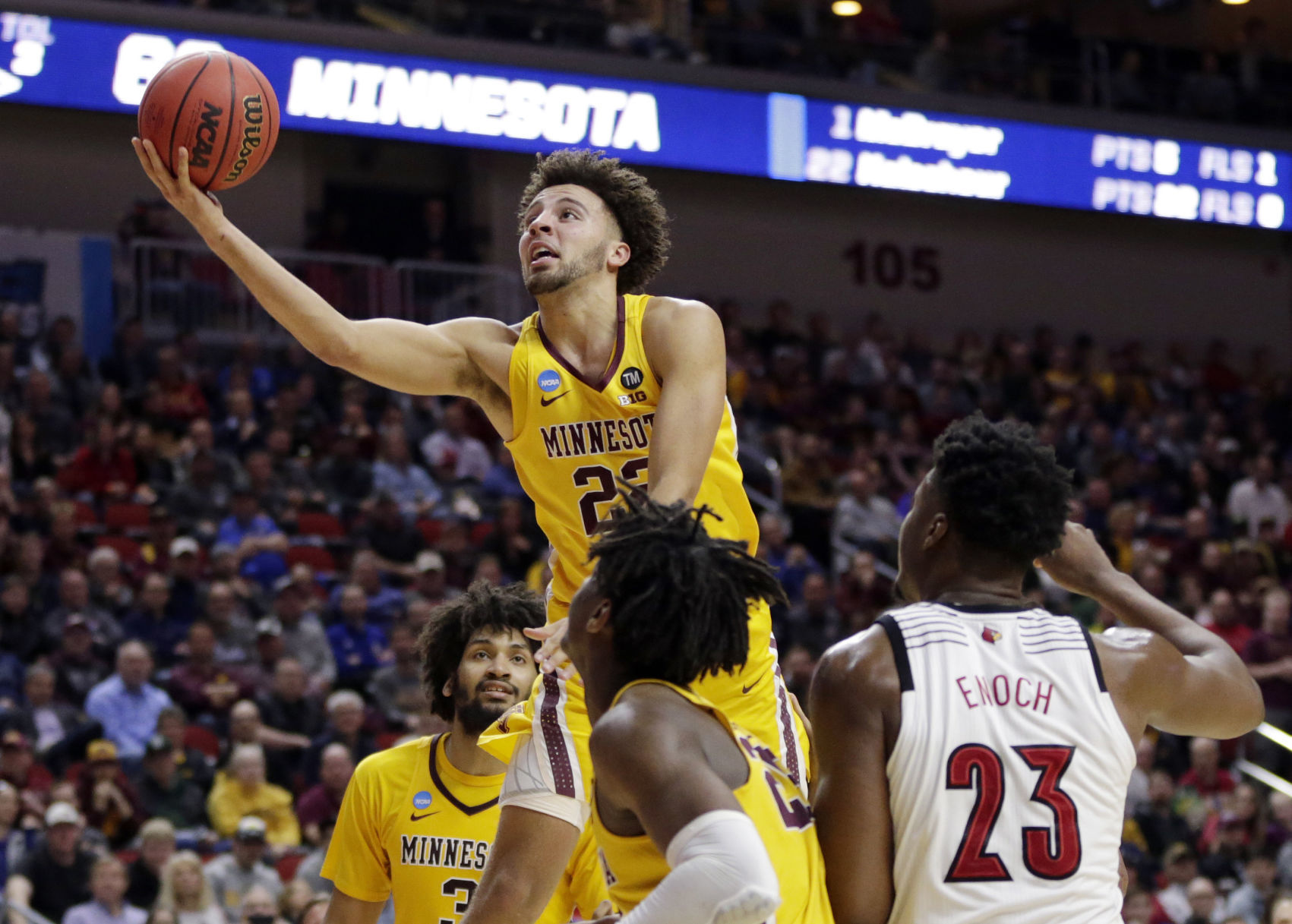 NCAA Minnesota Louisville Basketball
